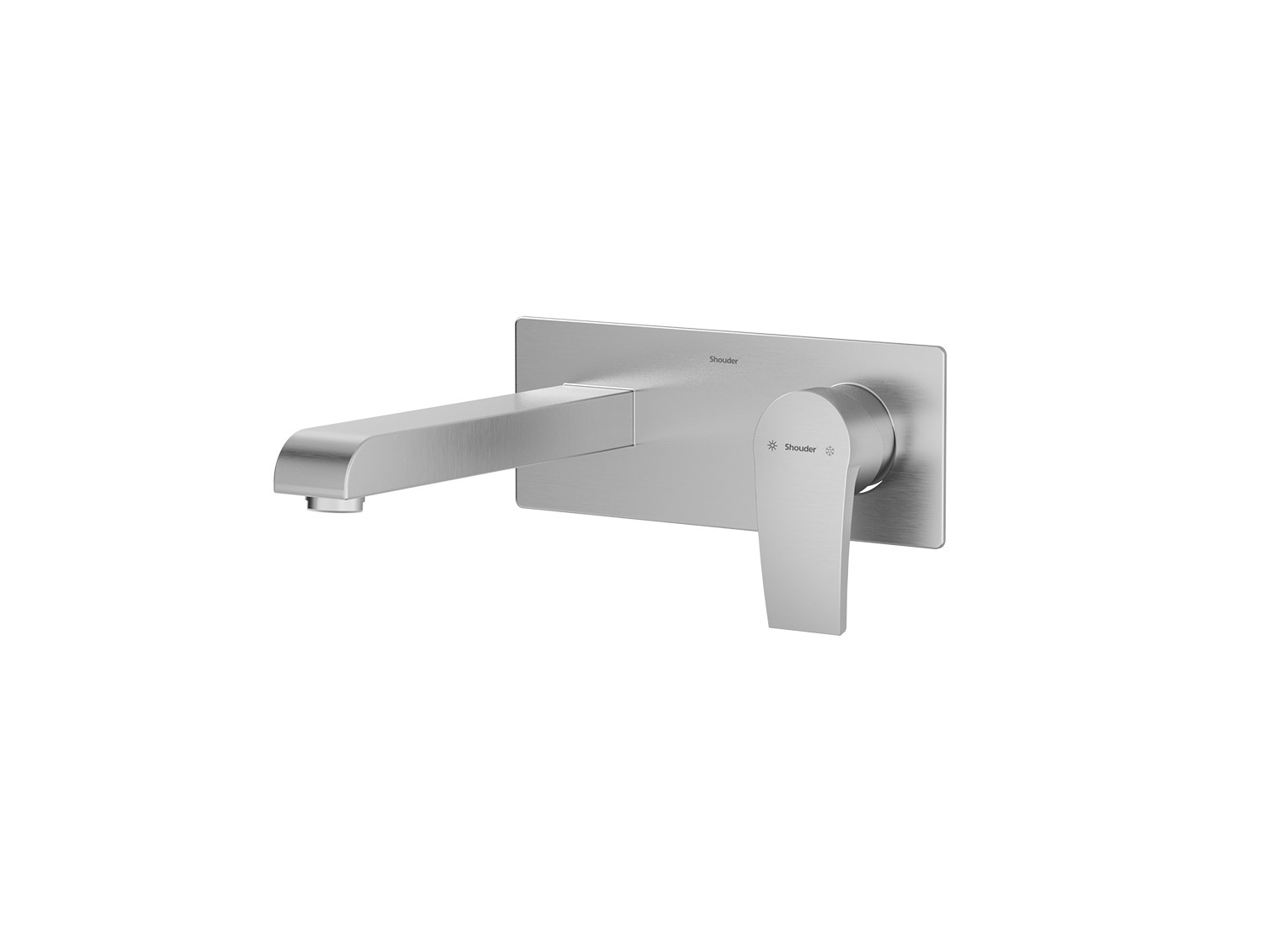 imgi_126_chromem شیرآلات رومر پلاس روشویی توکار یک تکه|دوتکه برند شودر - تصویر 1