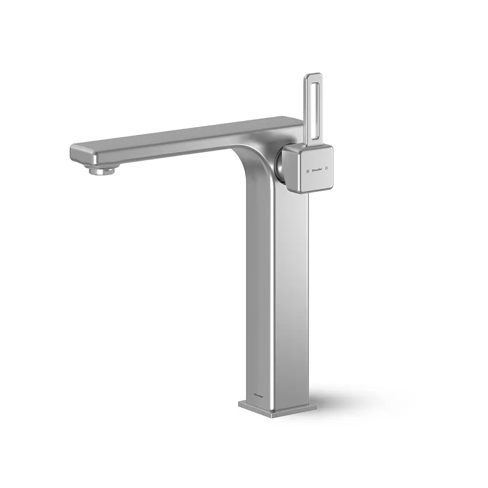 shouder-michel-basin-1-chrome-ma شیر آلات روشویی پایه بلند مدل میشل برند شودر - تصویر 1