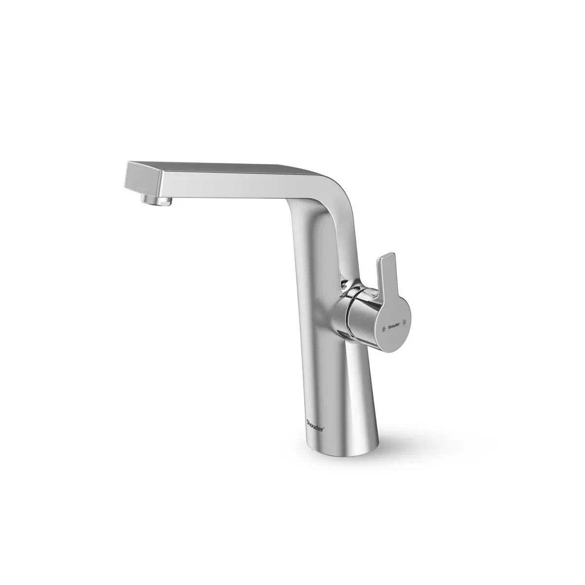 shouder-ramond-pb-1 شیر آلات روشویی پایه بلند مدل راموند برند شودر - تصویر 1