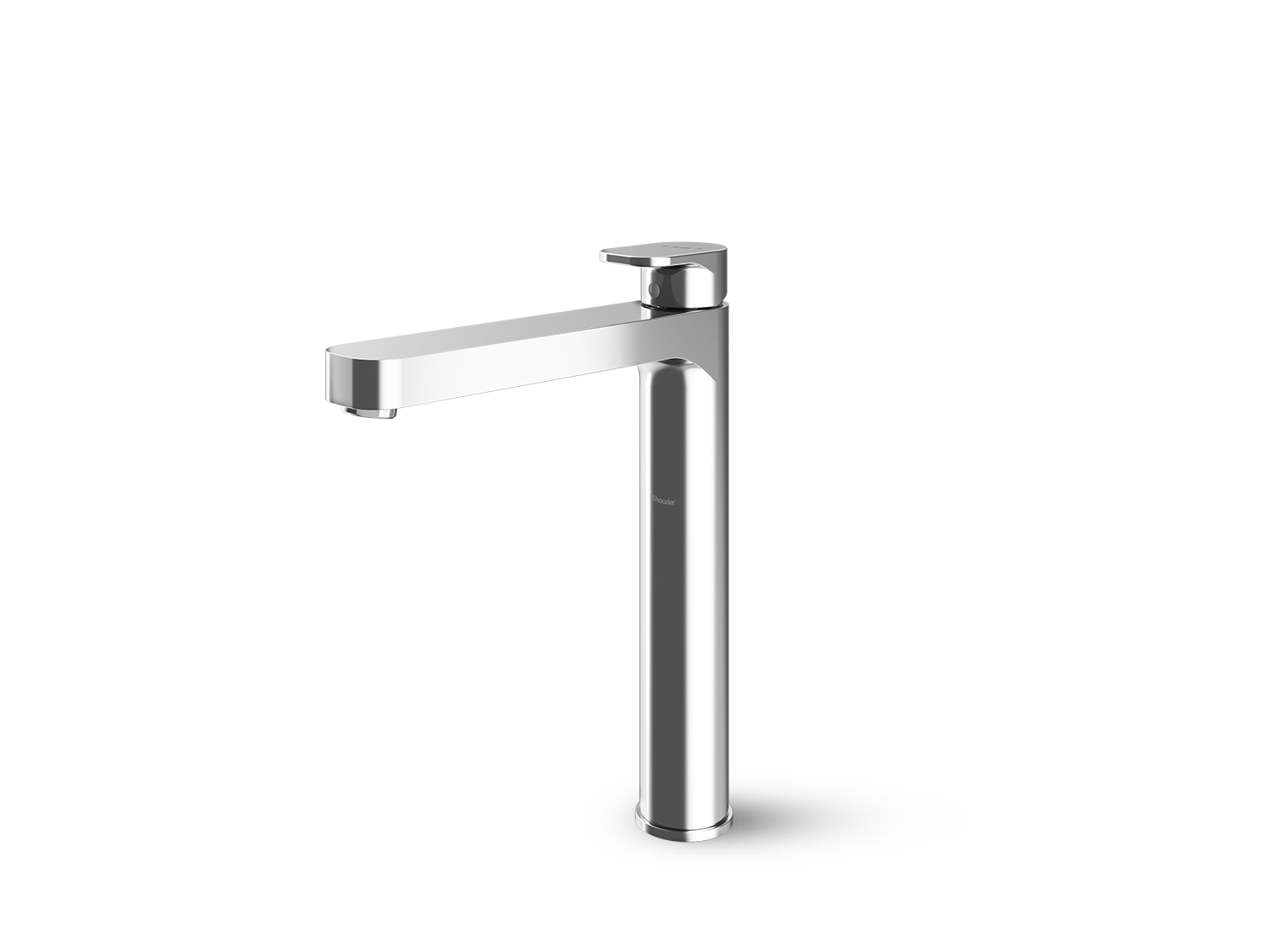 tallchrome ست های شیرآلات روشویی پایه بلند مدل تاین برند شودر - تصویر 1