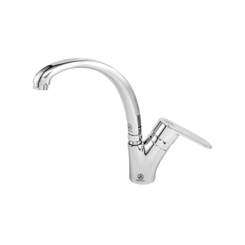 ظرفشویی-قهرمان-مدل-مروارید-1 شیرآلات ظرفشویی ثابت مدل مروارید برند قهرمان - تصویر 1